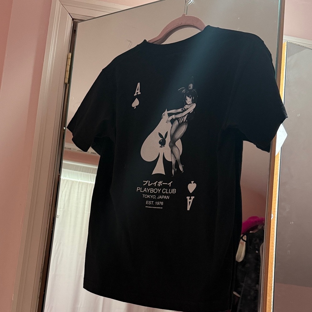 Playboy Colorbars shirt Small Graphic T-Shirt